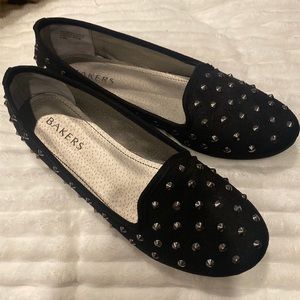 Bakers shoes studded flats. Size 7.5